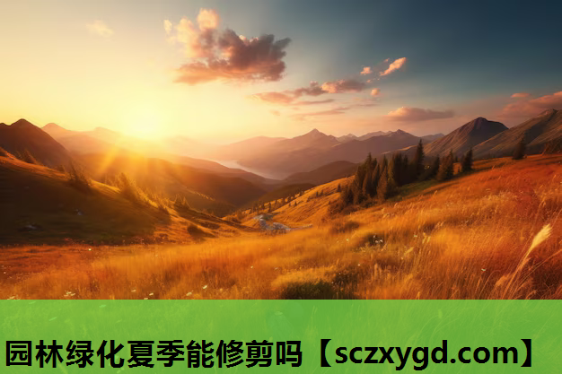 园林绿化夏季能修剪吗
