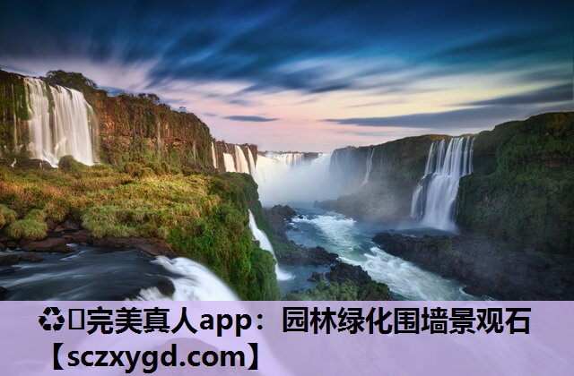 ♻️完美真人app：园林绿化围墙景观石
