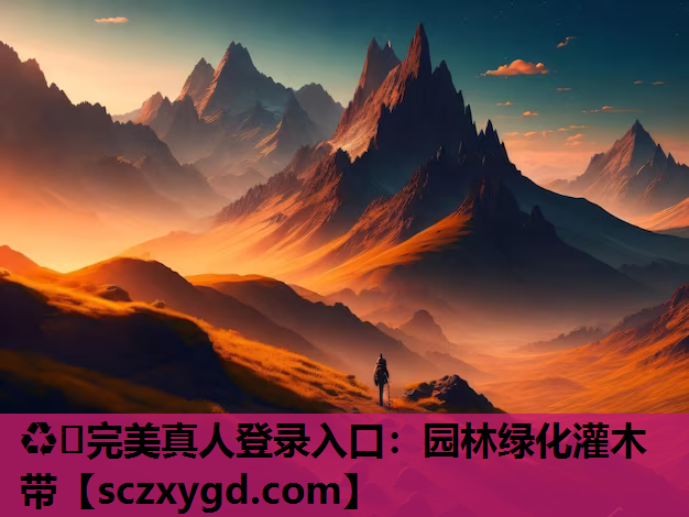 园林绿化灌木带