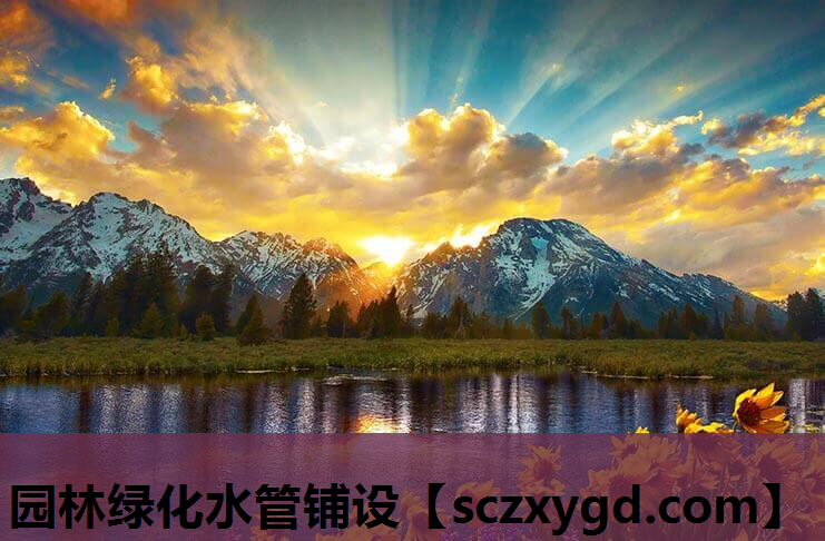 园林绿化水管铺设